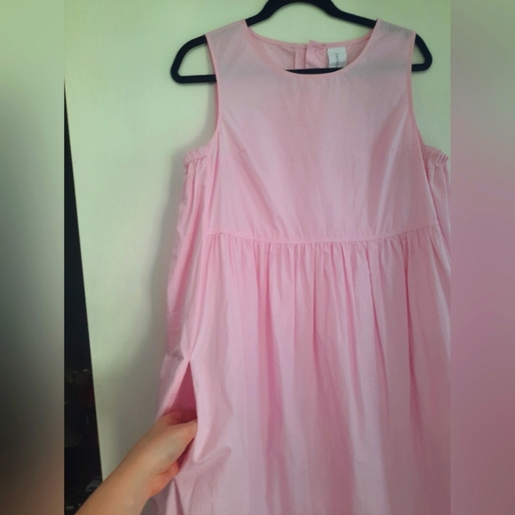 Passenger pink cotton maxi shift dress sz 12 - Picture 2 of 5